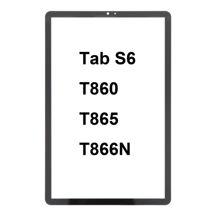 Glass with OCA for Samsung Tab S6 T860 T865 T866N