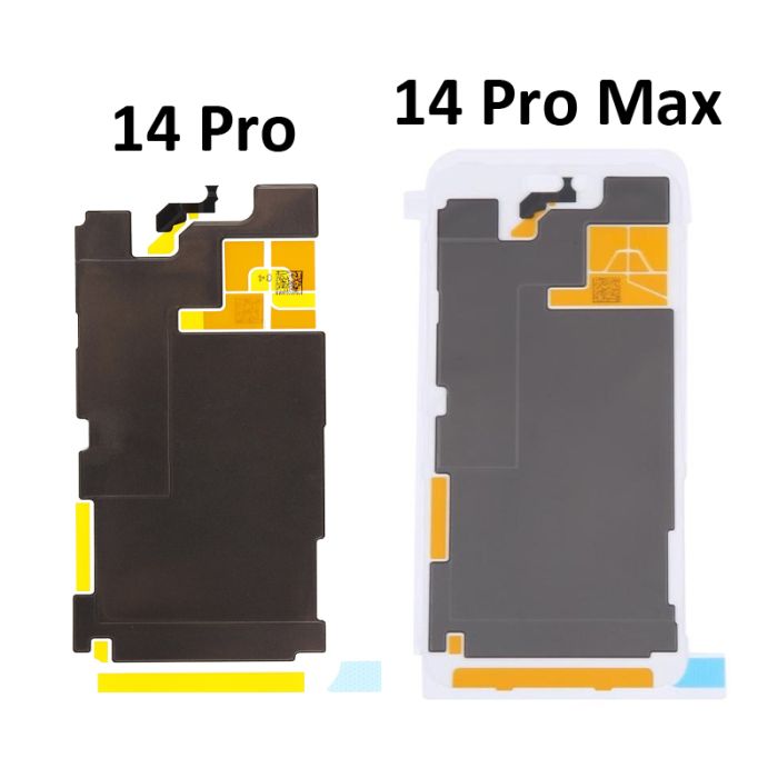 LCD Back Side Heat Sink Graphite Sticker for iPhone 14 Pro and 14 Pro Max