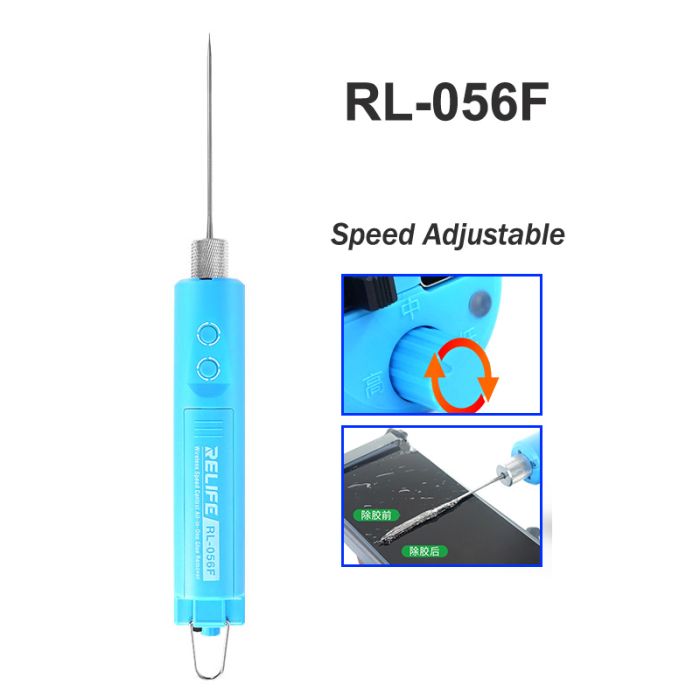 Relife RL-056F Electric OCA Spinning Rod Remover for Phone LCD OLED Glue Cleaning Removing