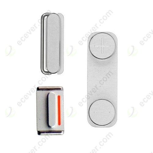 Download iPhone 5 Side Buttons White