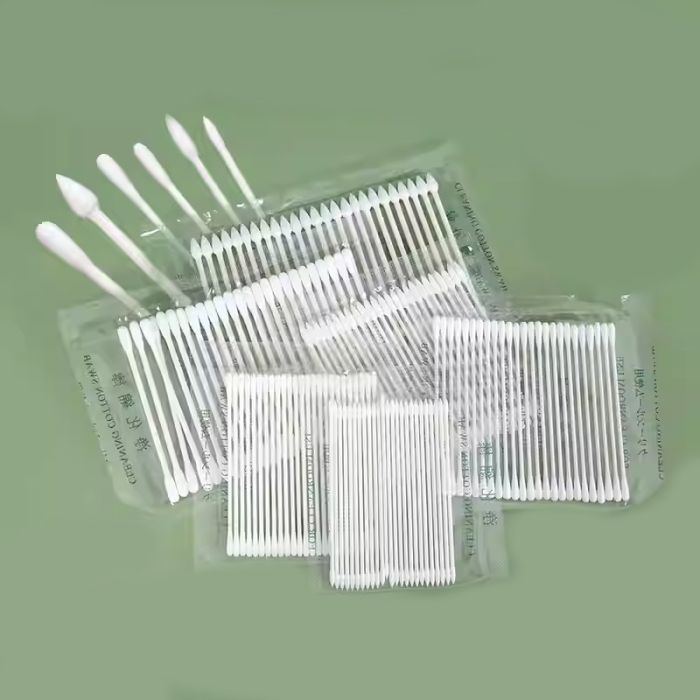 25Pcs/Pack Disposable Cleaning Swab For iPhone iPad Samsung Phones Tablet Charger Port Earphone Laptop Slot Dust Double Head Cotton Stick