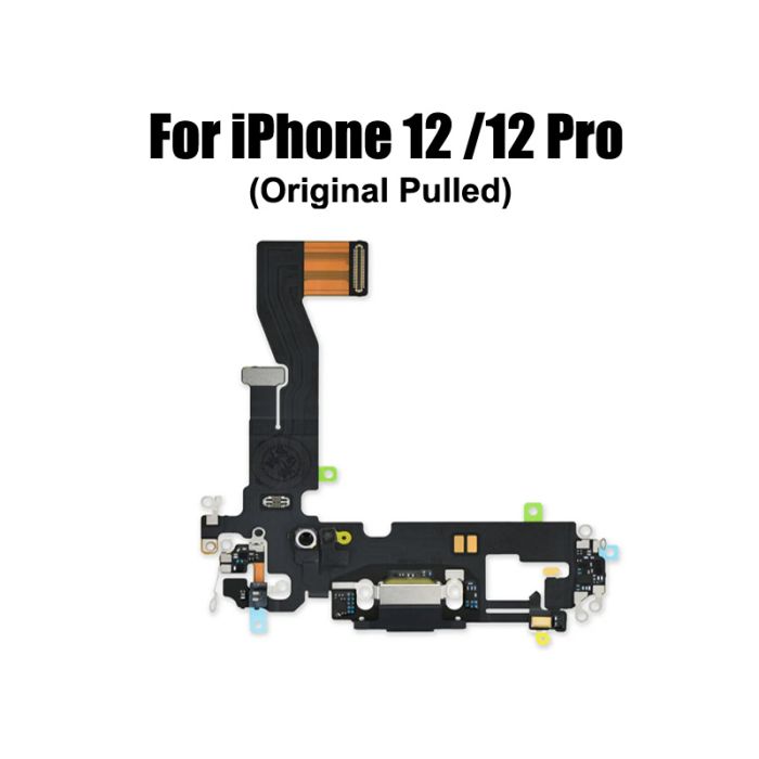 Original Pulled Charge Connector Charge flex Charge Port for iPhone 12 12Pro