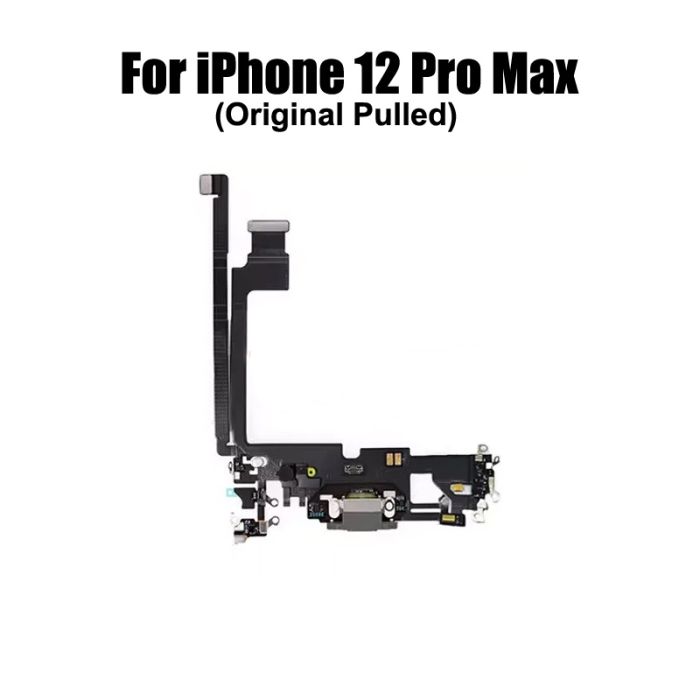 Original Pulled Charge Connector Charge flex Charge Port for iPhone 12 Pro Max