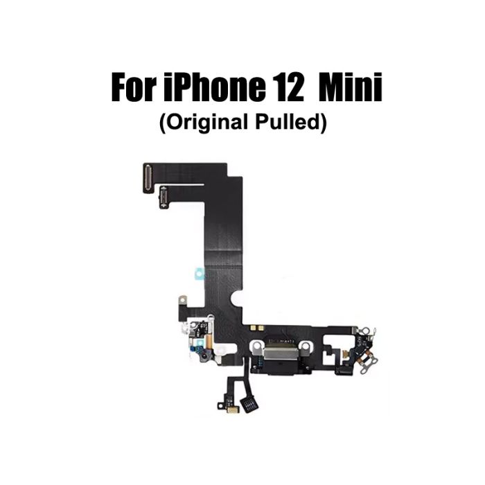 Original Pulled Charge Connector Charge flex Charge Port for iPhone 12 Mini