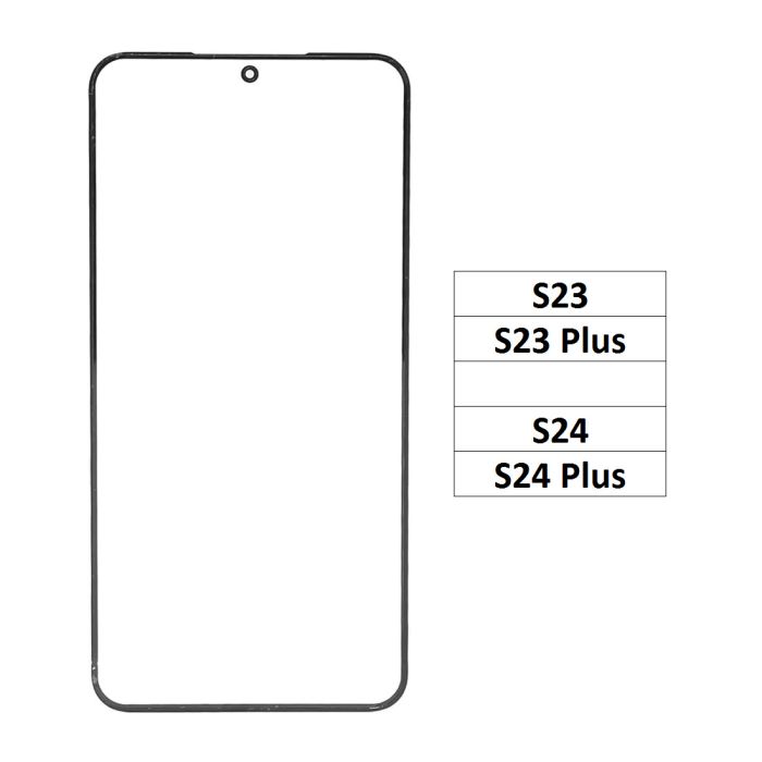 Glass with OCA for Samsung S23 S23 Plus S24 S24 Plus