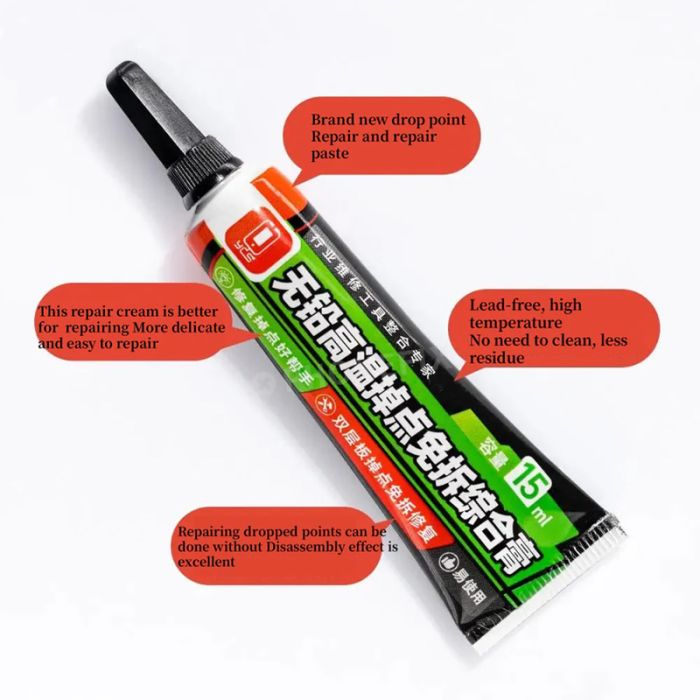 YCS Lead free Solder Paste Halogen Free Phone PCB Repair Flux