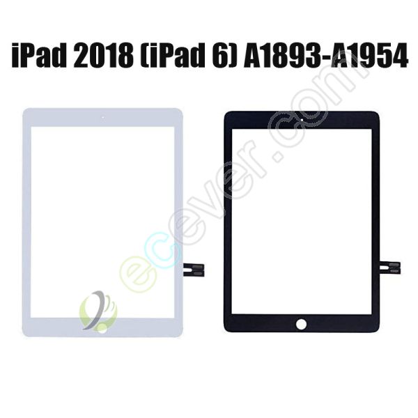 New For Ipad 9.7 (2018 Version) 6 6Th Gen A1893 A1954 Touch Screen Digitizer  Glass With Home Butto