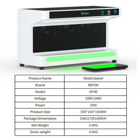 Refox DF40 Dust Free Working Room  Dust Detecting UV Curing Station for Screen Refurbishing